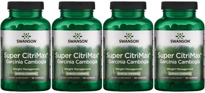 스완슨 수퍼 시트리맥스 가르시니아 캄보지아 캡슐, 120정, 4개 - 쿠팡