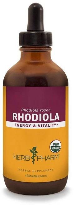 허브팜 로디올라 루트 홍경천 추출물 Herb Pharm Rhodiola, 1개, 120ml - 쿠팡