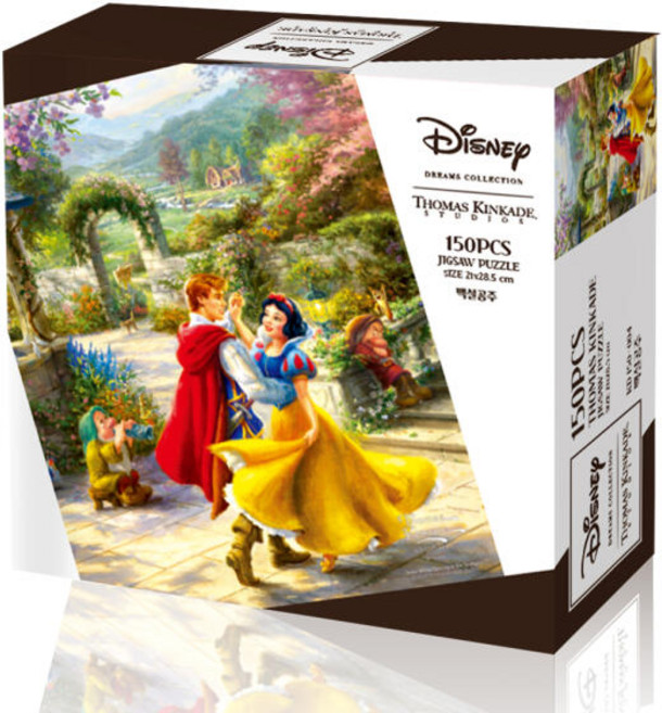 아트박스/디즈니 디즈니 토마스 킨케이드 백설공주 150피스 KD 150-004