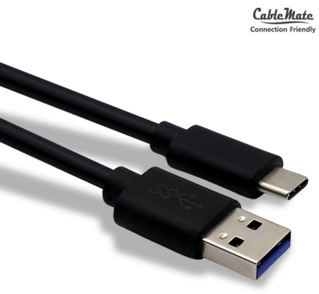 케이블메이트 USB 3.1 C타입 to USB 3.0 케이블 2M CU302, 1개