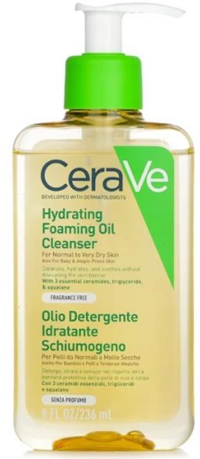 세라브 하이드레이팅 포밍 오일 클렌저 236ml, 1개 - 쿠팡