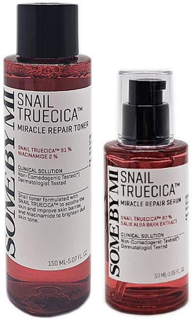 썸바이미 스네일 트루시카 미라클 리페어 토너 & 세럼 세트, 1세트