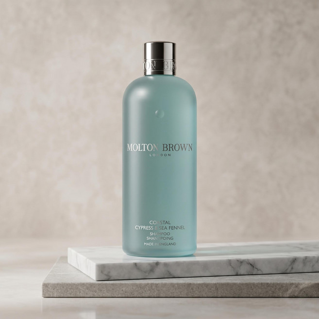 몰튼브라운 코스탈 [샤워젤 50ml 증정] 사이프러스 & 씨 펜넬 샴푸 300ml, 1개