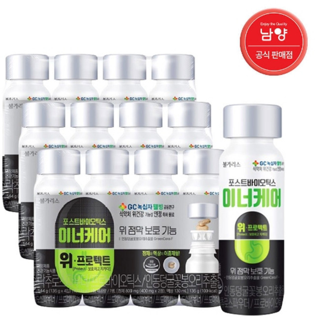 남양유업 남양 포스트바이오틱스 이너케어 위프로텍트 130ml 12입, 12개