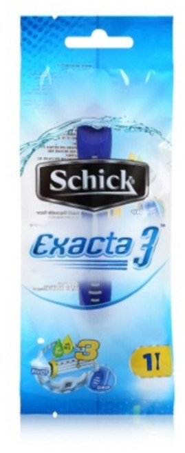 이그젝타3 센서티브 휴대용 면도기 1입, 1개입, 1개