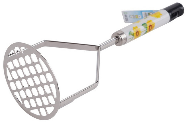 리빙투유 주방용 감자다지기, 혼합색상, 1개