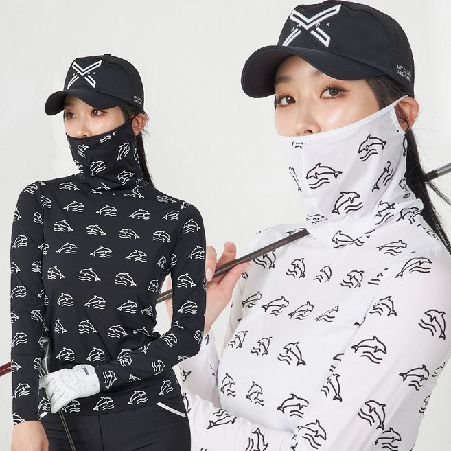 럽인골프 투빅토리 돌핀마스크1도 골프이너 냉감 아이스원단