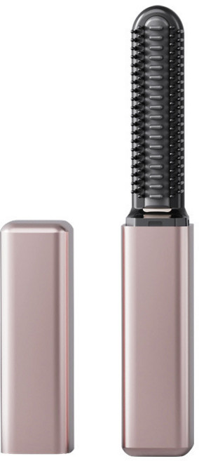 휴대용 미니 무선 앞머리 고데기 풍성한 헤어스타일 usb충전, 화이트