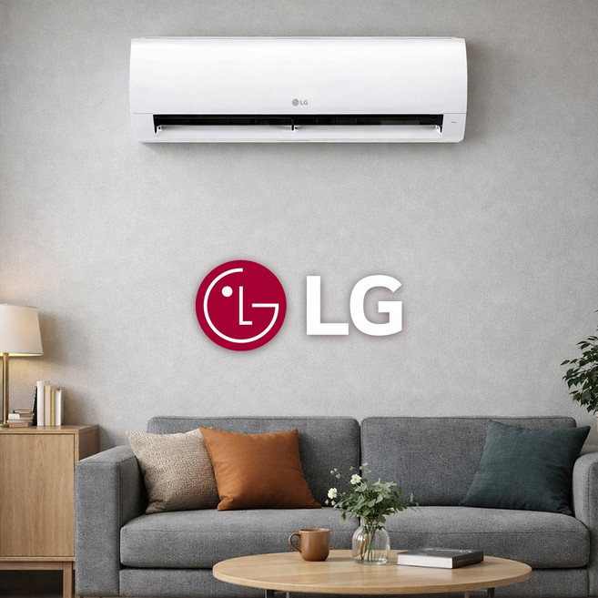 LG 휘센 냉난방기 벽걸이 인버터 에어컨 9평형 SW09FK1WAS 제습기능 실외기포함 수거철거서비스 기본설치비별도, 일반 배관형