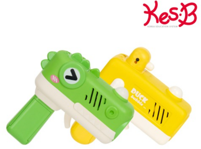 캐스B 스포츠 자동버블건 악어/오리(택1) / 비누방울놀이, 1개