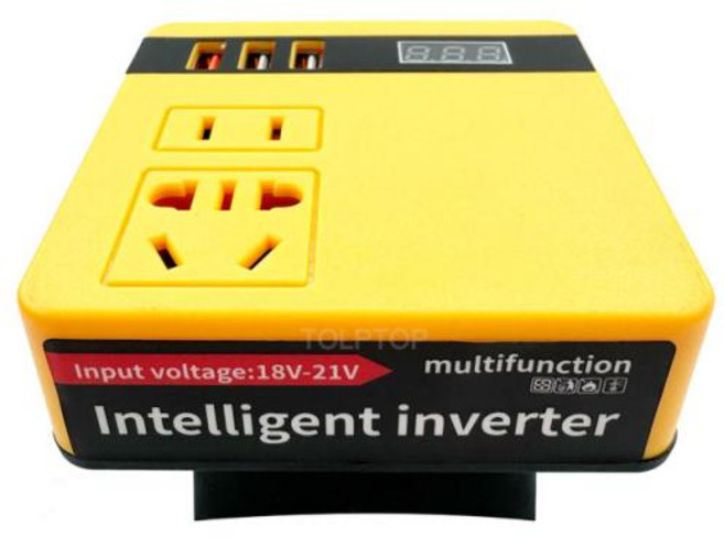 가전 제품용 다기능 전원 인버터 DC 18V-220V 인버터 어댑터 18V 20V 배터리용 전원 공급 장치 인버터, 1) For Dewalt, 1개, 1개입