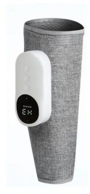 발바닥 마사지기 발 종아리 안마기 무선 스마트 다리 C타입 충전 360 ° 기압 온찜질 3 가지 모드 조절 가능 근육 이완, 04 1pc-Gray