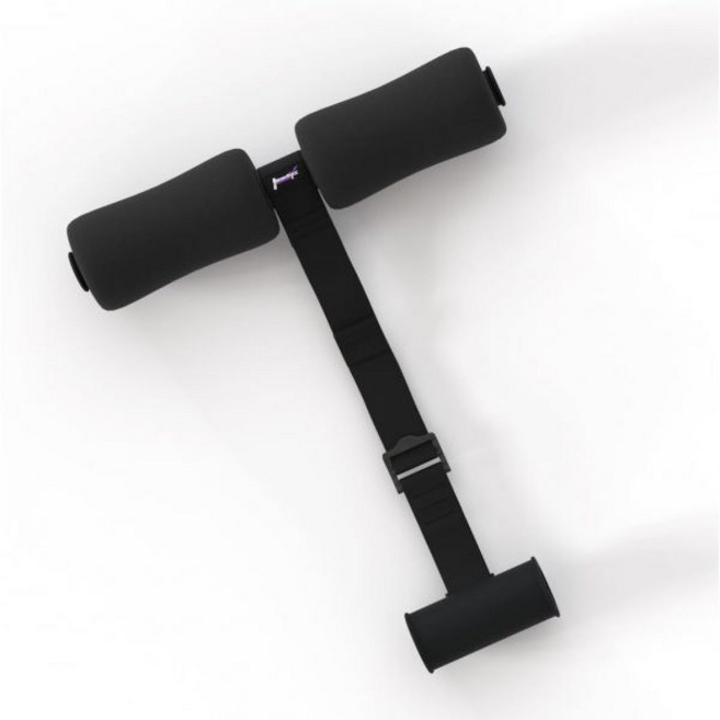NordStick 노드스틱 노르딕 햄스트링 컬 스트랩 가정 여행용 오리지널 노드 스틱 운동 세트 5초 설정, Nordstick PRO - Black, Nordstick PRO - Black