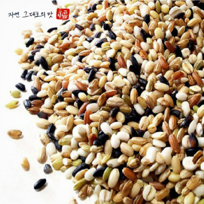 땅끝해남 5가지 혼합잡곡 국내산 곡물 자연e랑, 1kg, 1개