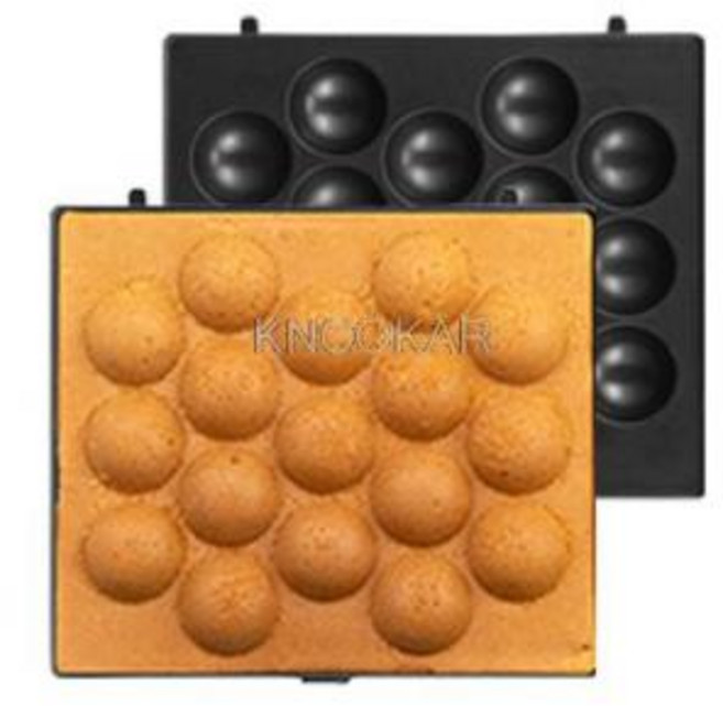 샌드위치메이커 다기능기계 전기 타이밍 와플 토스터 아침 식사 가벼운 음식 타코야키 팬케이크 Sandwichera 650W, 3)egg waffles