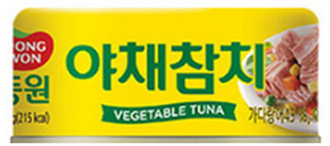 동원 야채참치 통조림, 135g, 3개