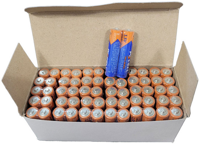 피케이셀 알카라인 AAA 건전지 60개입, 2박스