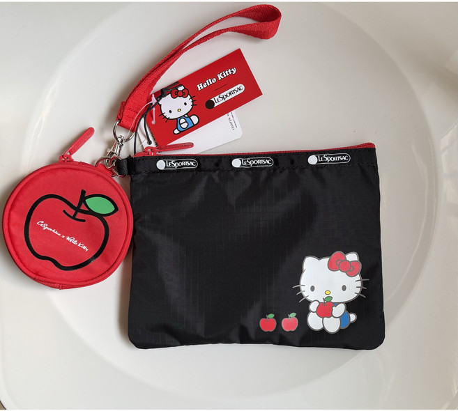헬로키티 여권 지갑 2종세트 파우치 귀요귀요