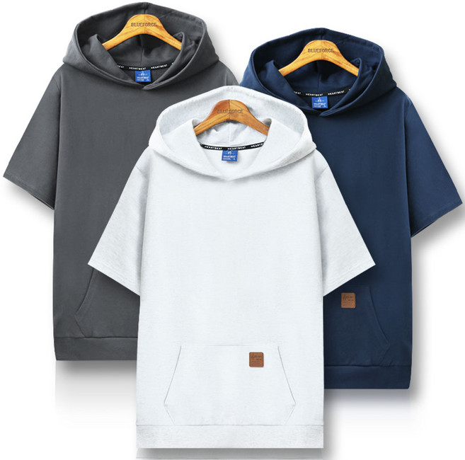 하트비트 티인블 반팔 후드티 [국내생산] 반팔티