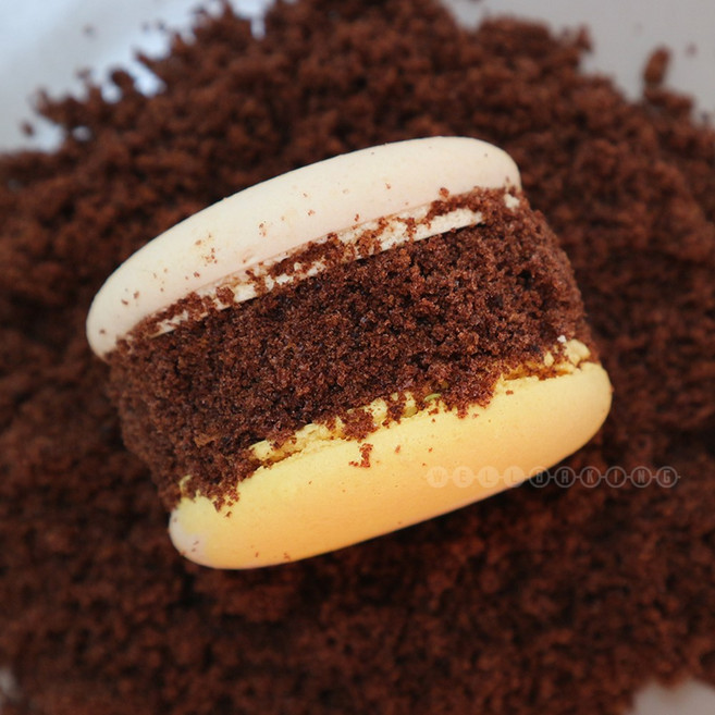 (아이스박스 무료) 냉동 구운 카스테라가루 (초코맛) / 수건케이크 만들기 재료, 1개, 1kg