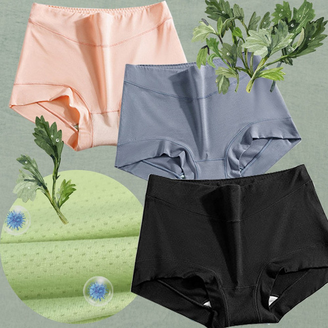 뷰패코 쑥으로 만든 세상편한 60수 모달팬티 4종세트