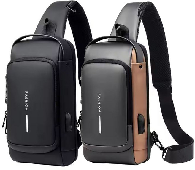 바이샌드 유럽여행 도난방지가방 잠금 크로스백