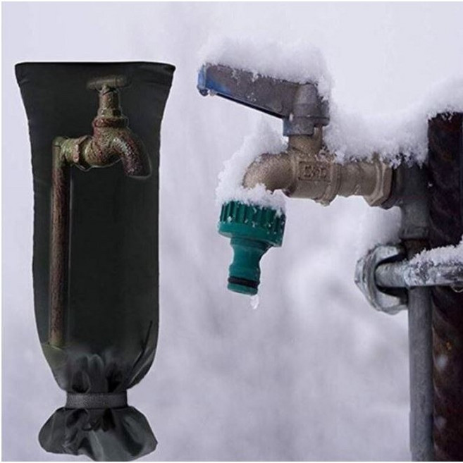 수도꼭지 동파방지커버 보온커버, 1개