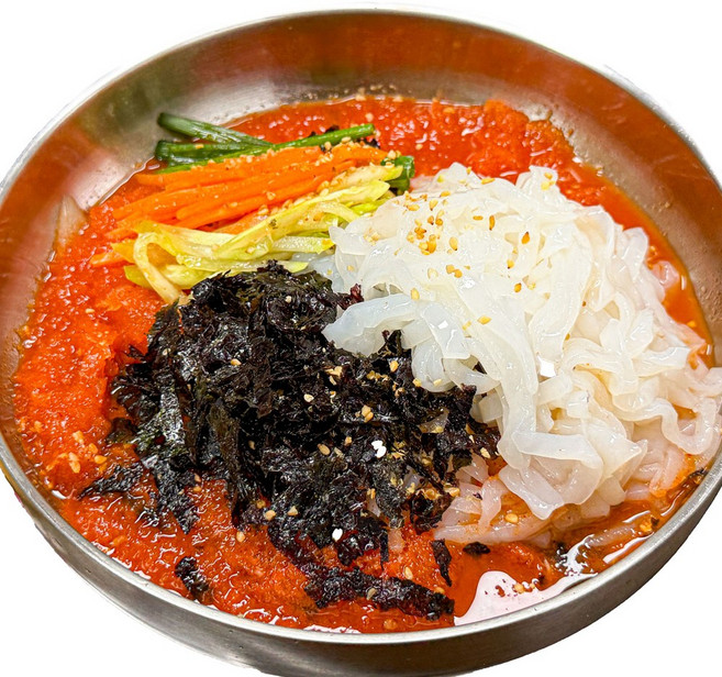 농가살리기 한치 물회 세트, 1개, 2인분 (몸통+다리+포항물회육수 2팩)