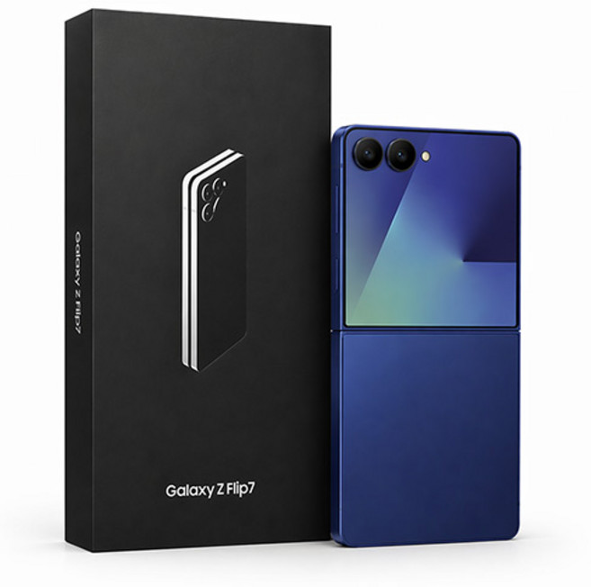 삼성전자 갤럭시 Z플립7, 블루 쉐도우, 256GB