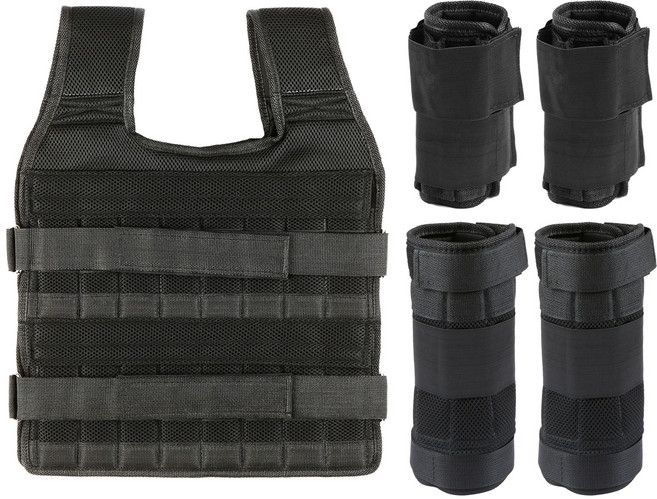 체중 조절 조끼 15KG/35KG 운동 하중 조끼 근력 훈련 재킷 6KG 다리 무게 5KG 팔, 협력사, 35kg