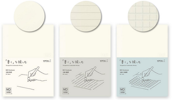 미도리노트 MD노트, S (A6) 무지, 1개, S사이즈 무지 A6