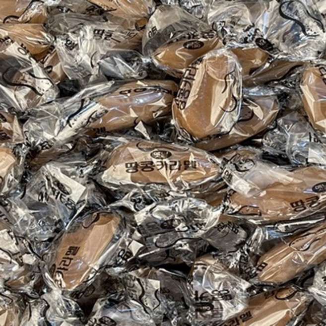 마산 땅콩 카라멜 4kg 2봉 캬라멜 사탕 캔디 대용량 업소용, 2개