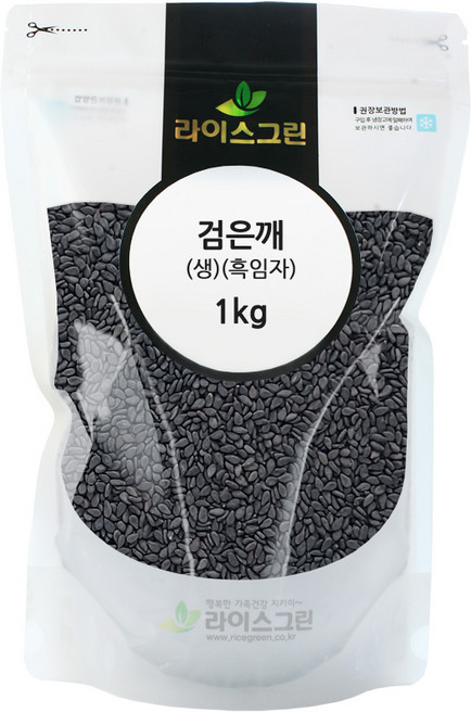 수입 검은깨 1kg 흑임자 검정깨 생, 1개