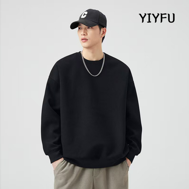 남자맨투맨 남성 무지 라운드 맨투맨 풀오버 가을 긴팔티셔츠