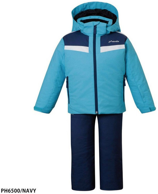 PHENIX 피닉스 주니어 스키복 상하 세트 보드복 V Yoke 투피스