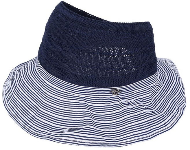 크로커다일레이디 라탄 스트라이프 햇_CLEMH1106