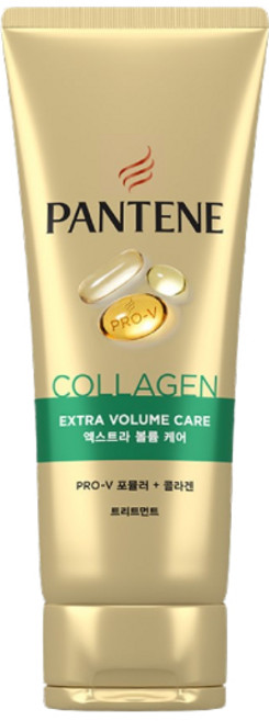 팬틴 콜라겐 엑스트라 볼륨케어 트리트먼트, 220ml, 8개