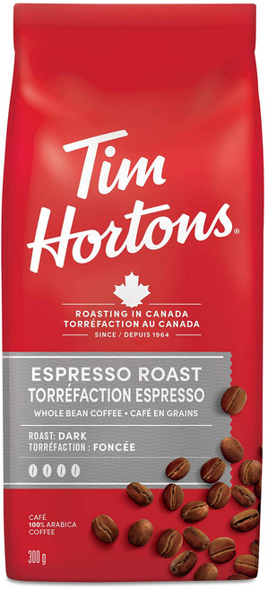 캐나다 국민커피 팀홀튼 Canada Favorite Coffee Tim Hortons Collection, 16.팀홀튼 에스프레소 홀빈 다크 300g x 2개, 1개, 300g