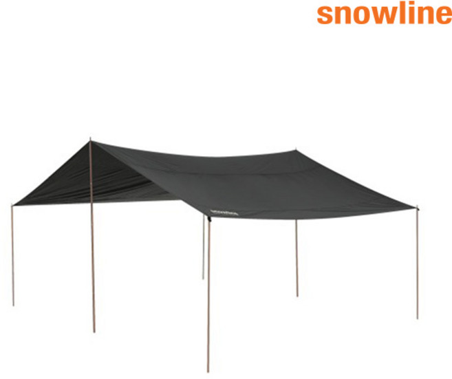 스노우라인 미라클렉타 타프 세트 L, 블랙, 1세트