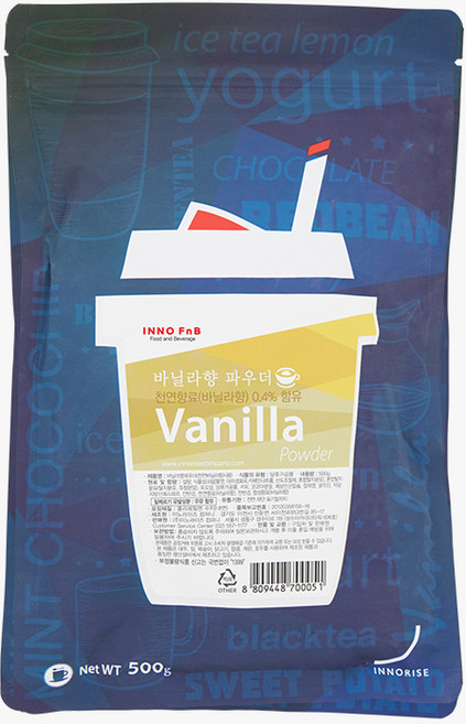 이노라이즈 프리미엄 바닐라 파우더 500g, 2개