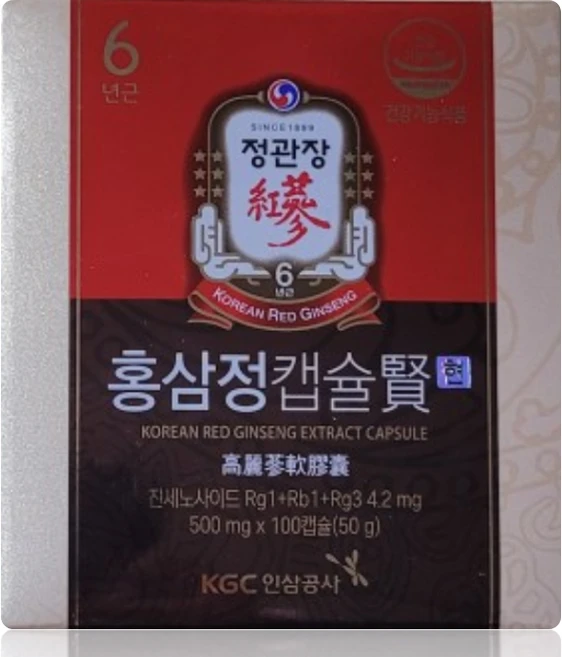 정관장 홍삼정 캡슐 현, 100정, 1개 - 쿠팡