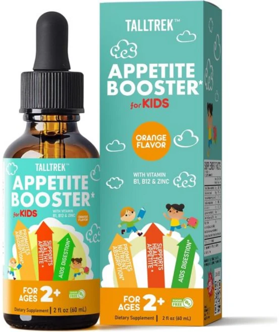 Appetite Booster Drops for Kids - Toddler Liquid Formula to Support Healthy Nutrient Absorption wi, 2 Fl Oz (Pack of 1) - 쿠팡