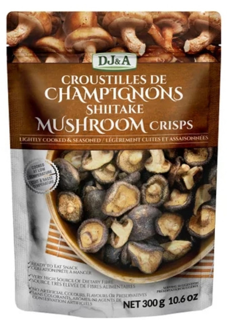 DJ&A 표고버섯 크리스프 Shiitake Mushroom Crisps 300g, 1개
