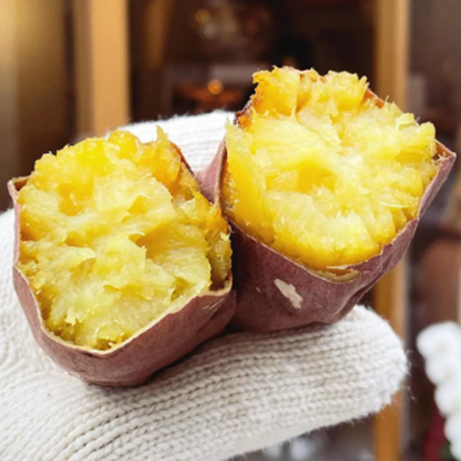 [한정물량특가] 만족도1위 64년해남명가 황토먹은 밤고구마, 1박스, 5kg(한입)