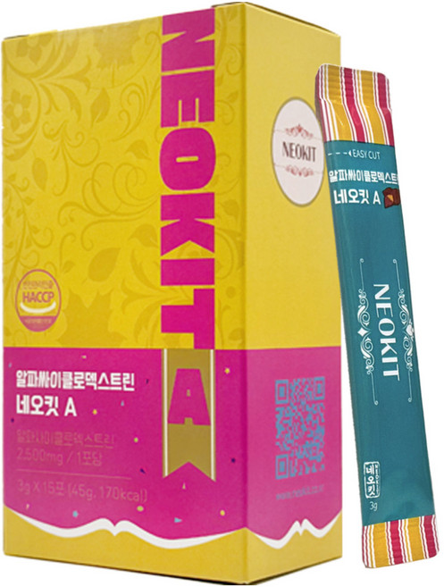 네오킷 다이어트 알파CD 분말 식약청인증 100%, 1개, 45g