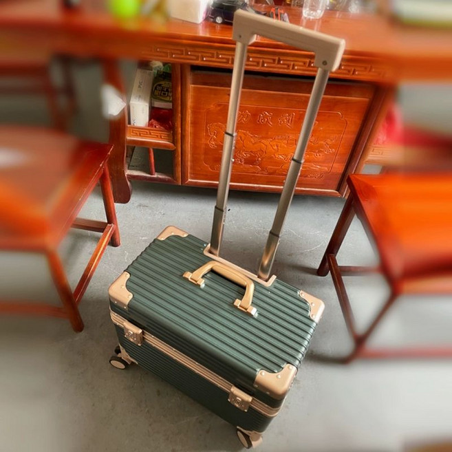 캐리어 화구박스 미대 입시 무광 접이식 미술가방 미술 정리함 장비, 18인치