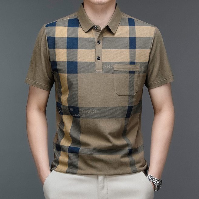 NEW 명품 남자골프 줄무늬티셔츠/폴로 반티/100% 면티/포켓 디자인/여름 스트라이 반팔티셔츠/소프트 프리미엄원단단 줄무늬