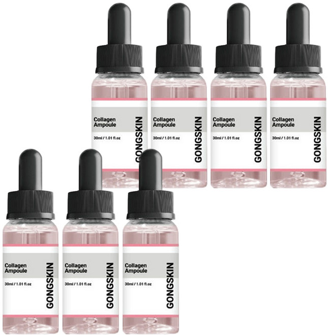 공스킨 피부 탄력개선 수분 유지강화 콜라겐 앰플, 7개, 30ml