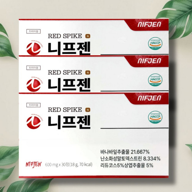 니프젠 스파이크 프리미엄 효능 니프젠 혈당 스파이크, 3개