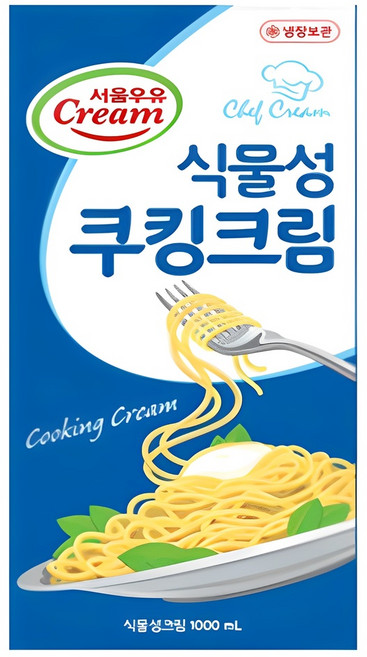 서울우유 식물성 쿠킹크림 1L(아이스박스x), 1개, 1L